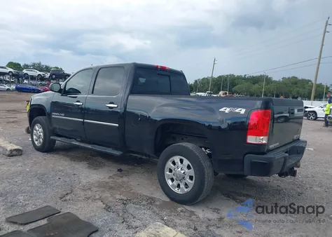2013 GMC Sierra 2500Hd Denali from USA, damaged, VIN 1GT125E89DF223697